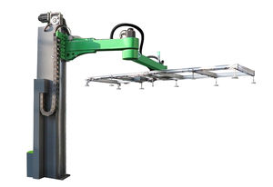 Ligne de production de portes d'armoires à grande vitesse pour MDF et bois massif avec procédés automatiques de ponçage et de peinture - Product Image 5