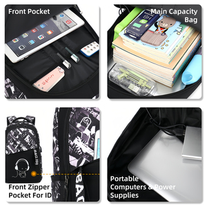 Đẹp Phim Hoạt Hình Khủng Long Oxford Vải & Polyester Ba Lô Chống Thấm Nước Cho Mẫu Giáo Chàng Trai Cô Gái Trường Túi Tùy Chỉnh Màu Sắc - Product Image 4