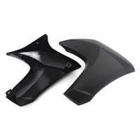 Cache-radiateur latéral de moto pour Kawasaki ER6N 2012-2016, panneau de carénage, accessoire de carrosserie