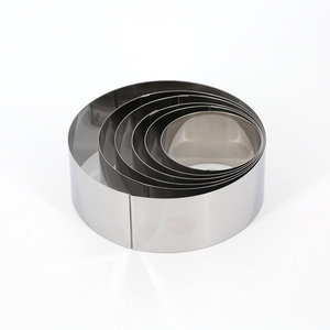 Anneau de gâteau rond moules anneau de gâteau de mousse anneau de cuisson de <span class=keywords><strong>cercle</strong></span> d'acier inoxydable outils de gâteau - Product Image 5