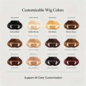 Nouvelle Arrivée Perruque Lace Front Blonde Platine Ombrée Raie Centrale Cheveux Longs Lisses <span class=keywords><strong>Fibre</strong></span> Japonaise Flatterante pour le Visage Idéale pour Usage Quotidien - Product Image 5