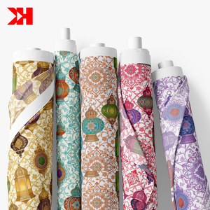 Tela Kahn TCH2031, la Más Vendida en <span class=keywords><strong>Londres</strong></span>, Tela <span class=keywords><strong>de</strong></span> Algodón 100% Orgánico Puro con Estampado Digital Árabe para Vestidos - Product Image 1