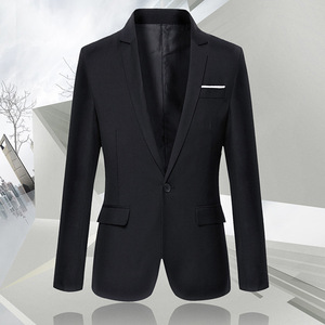 Guangzhou Auyan su misura giacca da <span class=keywords><strong>uomo</strong></span> Slim Casual giovane singola nuova giacca per bei giovani - Product Image 2