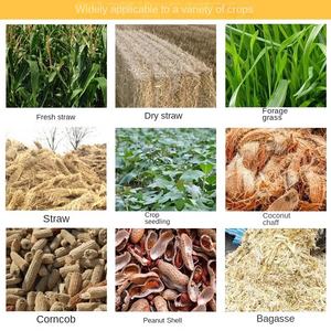 Petite presse à balles d'herbe de type économique Machine à balles de compression de foin de type balle à poussée automatique - Product Image 2