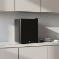 Mini-réfrigérateur portable compact de table avec porte française verrouillable pour la maison, les dortoirs, les appartements, les bureaux et les hôtels