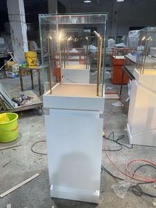 Vetrina Espositiva MASTER Boutique Dorata per <span class=keywords><strong>Gioielli</strong></span>, Vetrina per <span class=keywords><strong>Gioielli</strong></span>/Orologi/Articoli <span class=keywords><strong>di</strong></span> Lusso con Illuminazione LED - Product Image 4