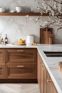 Cbmart שחור פופולרי שאקר מטבח ארון ארון מטבח באיכות גבוהה לכה ארון מטבח קלאסי - Product Image 5