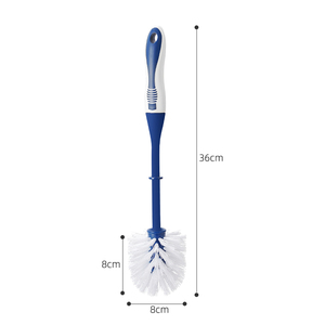 For Durable PP Toilet <strong>Cleaning</strong> Brush Long TPR Comfort Handle Waterproof Lightweight Eco-Friendly Bathroom <strong>Caddy</strong> Soft - Product Image 2