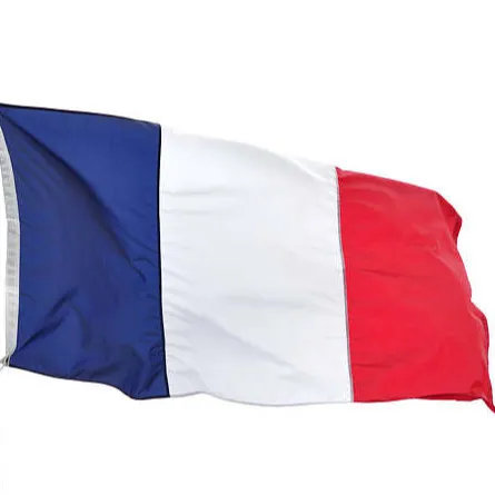 100% Polyester Red White Green Hot Sale Country Custom Flag France Flag