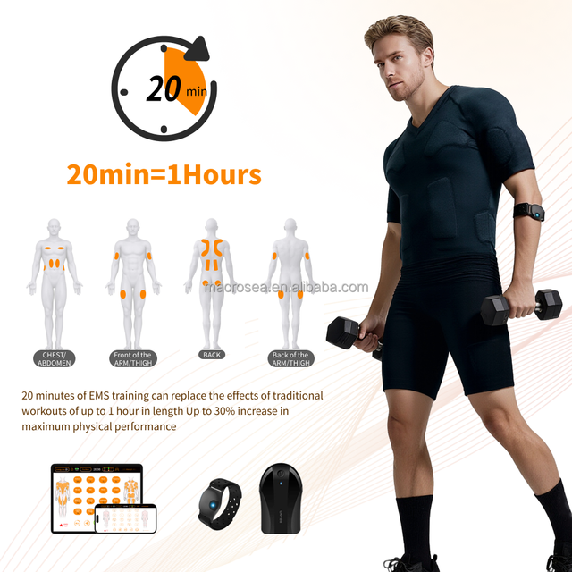 Full Body Toning Suit Smart Pulse Technology for Enhanced Glute and Core Training