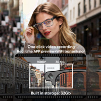 Lunettes Intelligentes Kuajing AI G1 : Nouveau Modèle Semi-Cerclé Style Affaires avec Caméra HD 800W et Traduction en Temps Réel pour la Connectivité