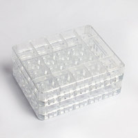 GATERON Premium plateau de service en acrylique transparent RTS article adapté 20 pièces testeur d'interrupteur de clavier personnalisé