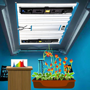 Phát Triển <span class=keywords><strong>LED</strong></span> 100W 240W 820W Reflectores <span class=keywords><strong>LED</strong></span> Nhà Máy Phát Triển Ánh Sáng Quang Phổ Đầy Đủ Tinh Khiết Màu Đỏ <span class=keywords><strong>LED</strong></span> 3000K - Product Image 3