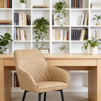 Chaise de salle à manger en fer moderne de haute qualité et durable avec structure en fer robuste pour usage commercial