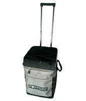 Sac publicitaire FOCUS avec haut-parleur, sac isotherme grande capacité, sac isotherme à roulettes, logo personnalisé, publicité promotionnelle