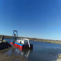 Drague de sable Petite barge de sable Machine de dragage à jet d'aspiration Mini drague