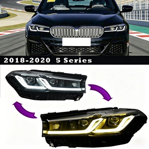 Accessoires automobiles, phares LED de haute qualité 12V pour M5 Série 5 G30 G38 2018-2022, Plug & Play, 6000K, 100% compatibilité - Product Image 1