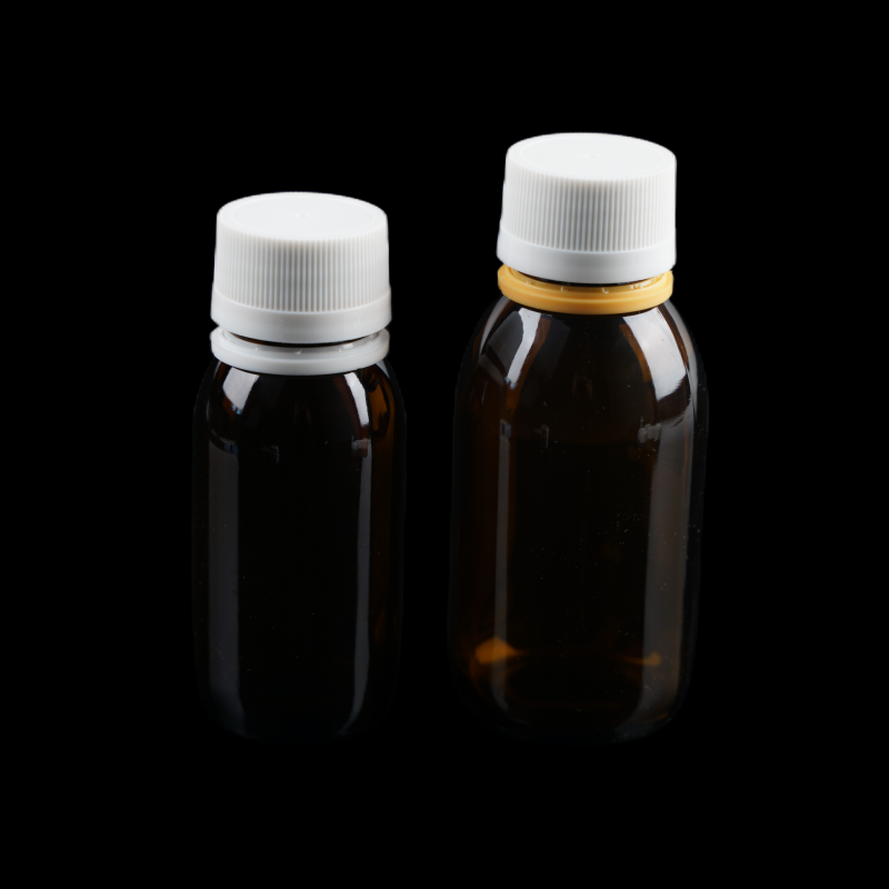 For Syrup Juice Style Cap with Measuring Cup 28MM PP/PE Screw Cover Pilfer Proof Caps Plastic Bottle Cap