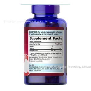 Tùy chỉnh OEM ubiquinone <span class=keywords><strong>Coenzyme</strong></span> <span class=keywords><strong>Q10</strong></span> Vitamin Softgel Capsule-hàm lượng cao 60 viên nang dành cho người lớn sử dụng giảm căng thẳng cải thiện xương - Product Image 5