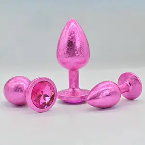 Nuovo fiore di ghiaccio in metallo spina anale alternativa indossare sesso anale inserzione crisantemo SM giocattoli sessuali per gli uomini Gay