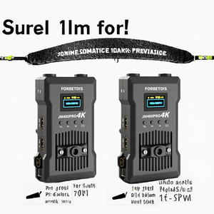 Forbetdis M300 PRO ชุดส่งสัญญาณภาพไร้สาย 4K HD ระยะ 300 เมตร 1000 ฟุต พร้อมตัวรับสัญญาณและตัวขยายสัญญาณ <span class=keywords><strong>WIFI</strong></span> 5G ตัวแยกสัญญาณ วัสดุโลหะผสมอะลูมิเนียม - Product Image 2