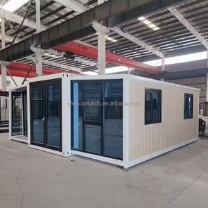 Cabina espandibile 20ft 40ft contenitore in legno casa struttura in acciaio per Hotel ufficio negozio Villa ospedale pieghevole contenitore esterno - Product Image 1