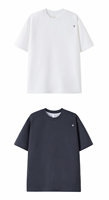 T-shirt tricoté oversize à col rond pour homme, style structuré simple, séchage rapide, respirant, sport décontracté, été 2026