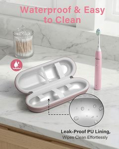Étui de voyage pour brosse à dents Oral-B/Oral-B Pro 1000 1500 5000 <span class=keywords><strong>7000</strong></span> 7500 6000 9600/<span class=keywords><strong>Philips</strong></span> Brosse à dents électrique, conteneur portable - Product Image 3