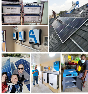 Anern ad alta efficienza 30kw sistema solare ibrido 5kw 10kw sistema di energia solare pannello solare Kit 20kw - Product Image 6