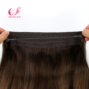 Vente en gros de <span class=keywords><strong>cheveux</strong></span> humains indiens Remy 100% naturels pour extensions de <span class=keywords><strong>cheveux</strong></span> à clipser en une seule pièce - Product Image 6