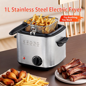 <span class=keywords><strong>Mini</strong></span> <span class=keywords><strong>friteuse</strong></span> électrique 1L - Product Image 1