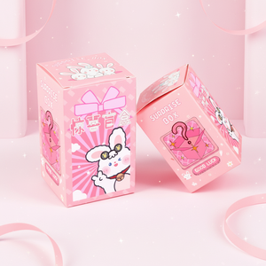 Caja Ciega para Juguetes Coleccionables, Carpetas de Papel con Laminación Mate Personalizadas, Caja de Regalo con Diseño de Dibujos Animados de la Suerte - Product Image 4