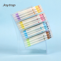 Pour la vente en gros, stylo gel en plastique 0,5 mm Hyuna Flower Magic Pen avec logo personnalisé, écriture fluide, ensemble de présentation sur comptoir, papeterie créative