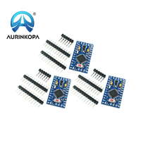 Puce ATmega328P Mini Module Pro Améliorée-Version Double 3.3V/8MHz & 5V/16MHz pour Projets Médias Interactifs