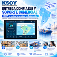 KSOY-03 pemain ulang Carro Radio 3 + 32G, Pulgadas Para Carro Radio Android Pantalla Android 9 Pulgadas Carplay