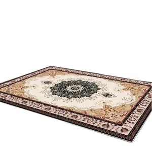 Thick Wool 3d mat anti-slip house carpets and rugs for living room persian style carpet