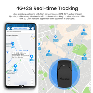 Nam châm năng lượng mặt trời bảng điều khiển rastreador 4 gam GPS Tracker xe tải không dây từ GPS theo dõi thiết bị xe xách tay - Product Image 3