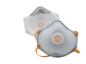 XPRO <span class=keywords><strong>Respirator</strong></span> FFP2 sekali pakai, masker Valved menghilangkan bau kain katun pukulan ganda dengan Filter debu karbon - Product Image 5
