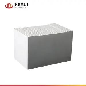 Brique thermique de stockage d'accumulateur de chaleur en céramique de nid d'abeille de KERUI pour l'oxydant thermique régénérateur RTO