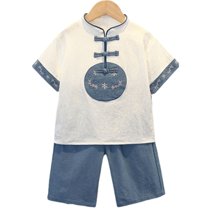 Costume Tang pour enfants enfants Hanbok 3 printemps coton lin <span class=keywords><strong>4</strong></span> <span class=keywords><strong>ans</strong></span> 5 Style chinois 6 été 7 garçons 8 Costume ancien - Product Image 1