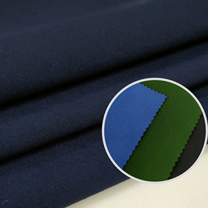 Nhà máy bán Chất lượng cao 40S Siro NR rayon48 % nylon44 % spandex8 % Interlock Gedi vải 330/350GSM căng cho thời trang 8024 - Product Image 4