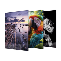 Feuille acrylique personnalisée polychrome résistant aux UV imperméable à l'eau surface mate pour panneaux d'affichage Signalisation de plaque de logo artistique