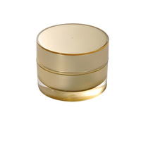 Pot cosmétique en acrylique recyclable de luxe à double paroi pour crème visage et contour des yeux, 5g-200g