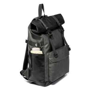 Sac à dos de voyage pour homme en cuir de haute qualité, vente en gros personnalisée, sac à dos pour ordinateur portable, sac d'école, sac à dos en cuir de luxe pour homme - Product Image 5