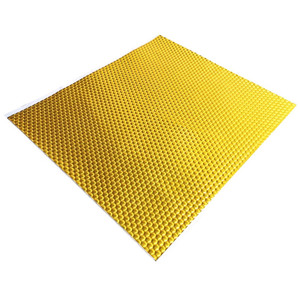 Almohadilla Amortiguadora de Sonido Tipo Panal para Desagües de Baño, Aislamiento de Tuberías Autoadhesivo Dorado, Coeficiente de Reducción de Ruido 60 - Product Image 4