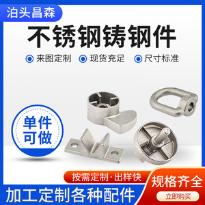 Custom Made Cast Steel Parts Gravity Casting Polished Mechanical Accessories Dimensional Accuracy 1 Model 05 - Product Image 5
