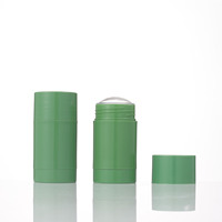 15g 50g 75ml Conteneur vide de bâton de déodorant de gel en plastique 30ml Tubes ronds cosmétiques de torsion vers le haut Emballage solide de crème de parfum