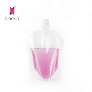 Bolsa de plástico PE personalizada transparente a prueba de humedad con cremallera para embalaje de alimentos - Product Image 4