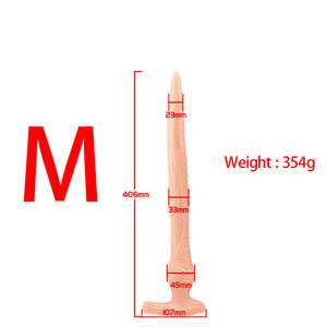 Grensoverschrijdende diepe penetratie extra lange anale plug model A048 Dongguan mannen vrouwen anale stimulatie expansie apparaat SM volwassen seks - Product Image 6