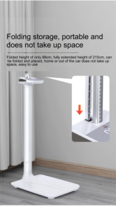 EFS003 Équipement de mesure clinique robuste, pèse-personne mécanique de 200 kg pour la taille et le poids, pour clinique/salle de sport - Product Image 5